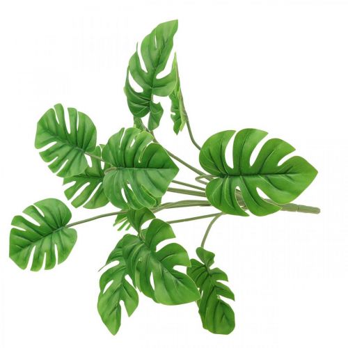 Floristik24 Puokštė Monstera dirbtinis įrišimas žalias dirbtinis augalas 42cm