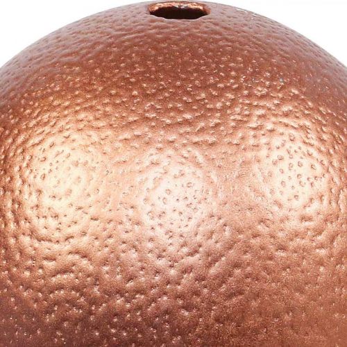 daiktų Stručio kiaušinio puošmena išpūsta Velykų puošmena varinė Ø12cm H14cm