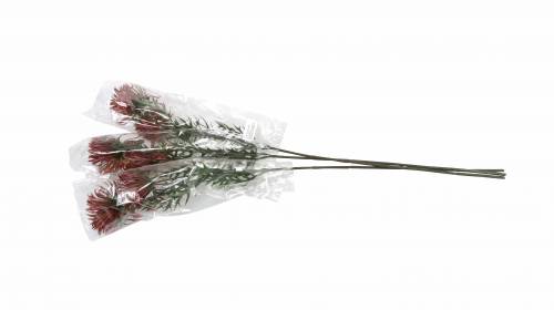 Floristik24 Ksanto šakelė Bordo 69cm 3vnt