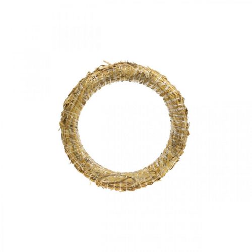daiktų šiaudų vainikas 20/4cm 10 vnt