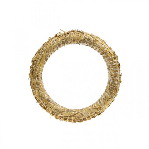 Šiaudinis vainikas 25/4cm 10vnt