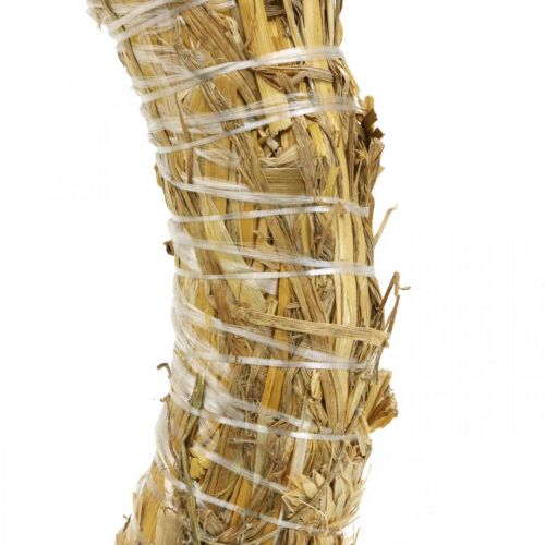 daiktų Šiaudinis vainikas šiaudų vainikas durų vainikams 25/4cm 2vnt
