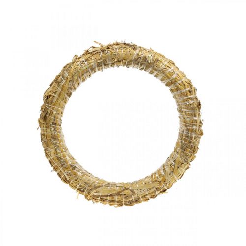 daiktų šiaudų vainikas 30/4cm 10 vnt