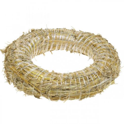 daiktų šiaudų vainikas 35/ 8cm 5 vnt