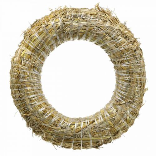 Floristik24 Šiaudinis vainikas Strohrömer 45/8cm