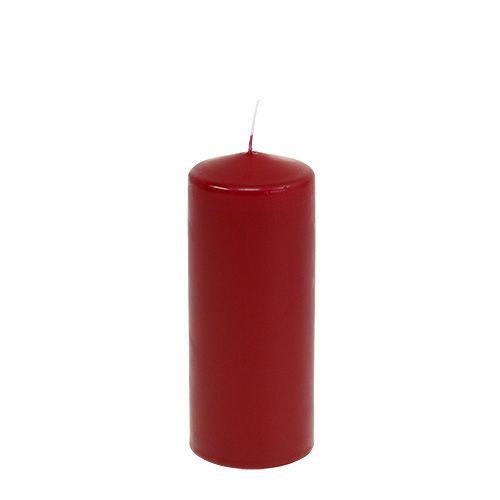 daiktų Stulpinė žvakė 150/60 sena raudona 8vnt