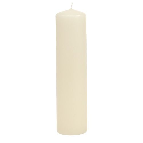 daiktų Pillar žvakės kremas Advento žvakės žvakės 200/50mm 24vnt