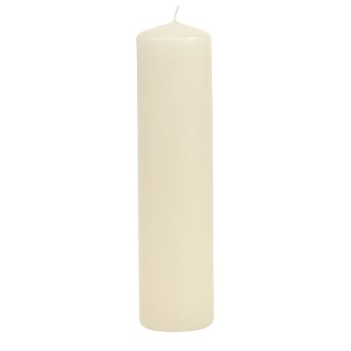 Pillar žvakės kremas Advento žvakės žvakės 200/50mm 24 vnt