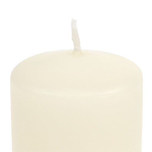 daiktų Pillar Candle 80/80 Cream 6 vnt