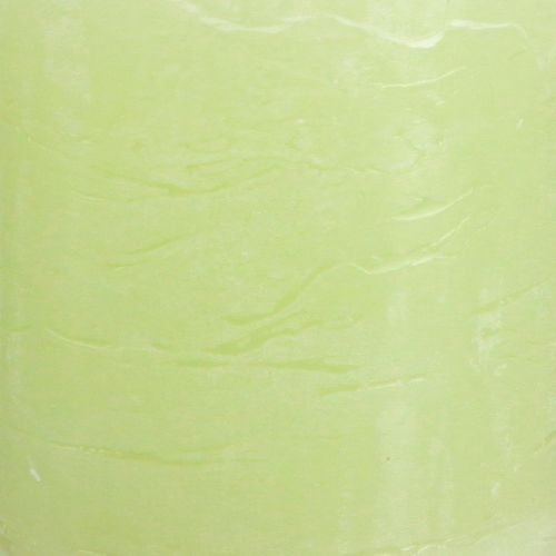 daiktų Stulpinės žvakės vienspalvės žvakės žalios žalios 70×80mm 4 vnt