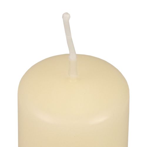 daiktų Pillar žvakių kremas Advento žvakių kremas 150/50mm 24 vnt