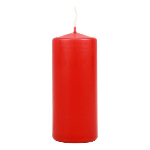 Stulpinės žvakės raudonos Advento žvakės žvakės raudonos 120/50mm 24vnt