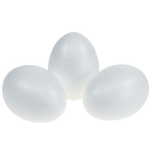 Floristik24 Kiaušiniai iš putplasčio 12cm 5vnt