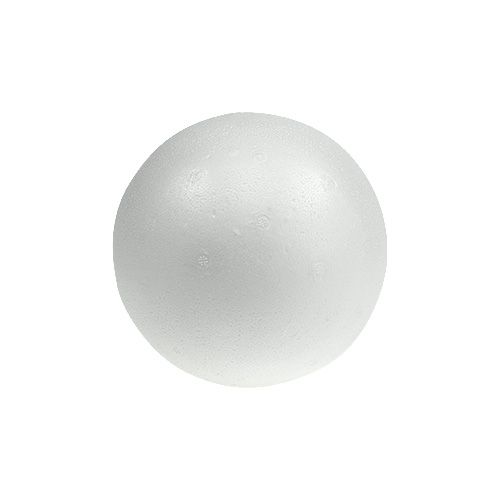 Putų polistirolo rutulys Ø8cm baltas 10v