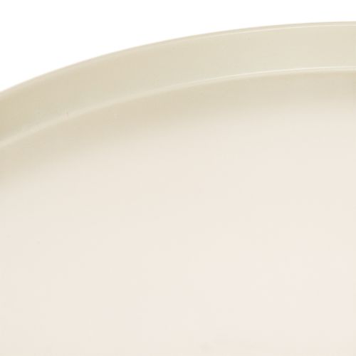 Dekoratyvinė metalinė gėlių lėkštė, apvali, 41 cm, stalo demonstravimui | Floristik24.lt