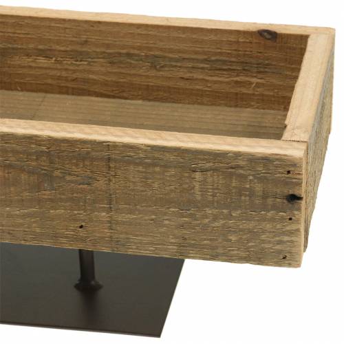 Floristik24 Dekoratyvinis padėklas ant kojos 40cm