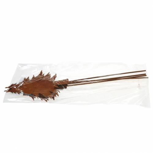 Floristik24 Sodo kuolas eglės patina metalas H46cm 4vnt