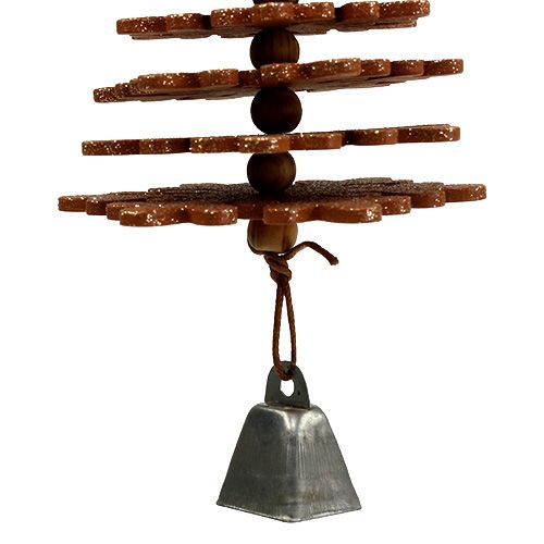 daiktų Kalėdų eglutė pakabinama, kalėdiniai papuošimai, eglutės papuošimai variniai H12cm 29cm