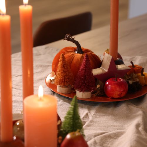 Miniatiūrinė dirbtinė Kalėdų eglutė stalo dekoravimui, 12 cm, 6 dalys | Floristik24.lt