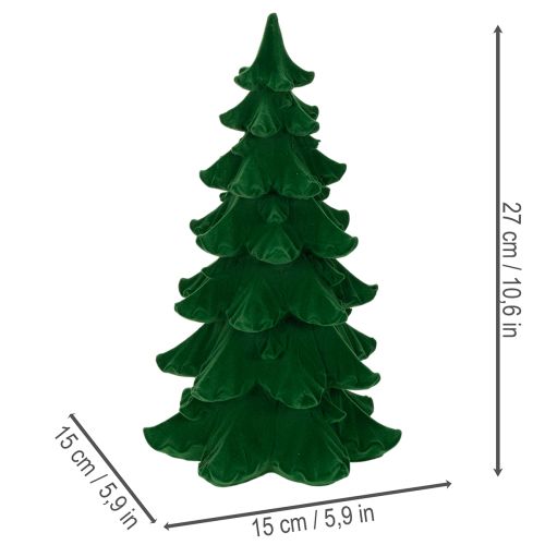 Kalėdų eglutės puošmena šventiniam stalo papuošimui 27 cm | Floristik24.lt