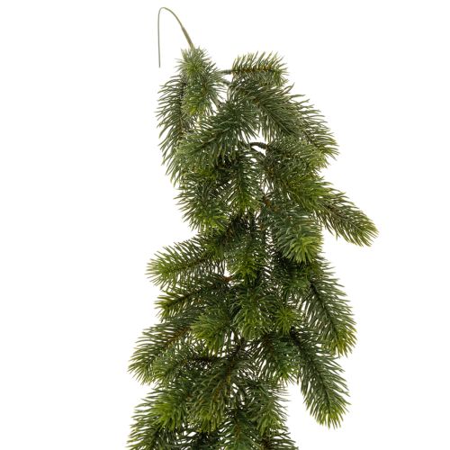 Dirbtinės eglės girlianda, žalia, šventinei dekoracijai, 180 cm
