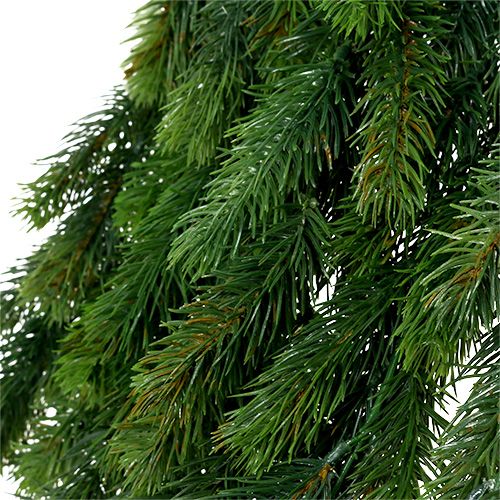 Floristik24 Kalėdinė puošmena eglės kabykla žalia 110cm