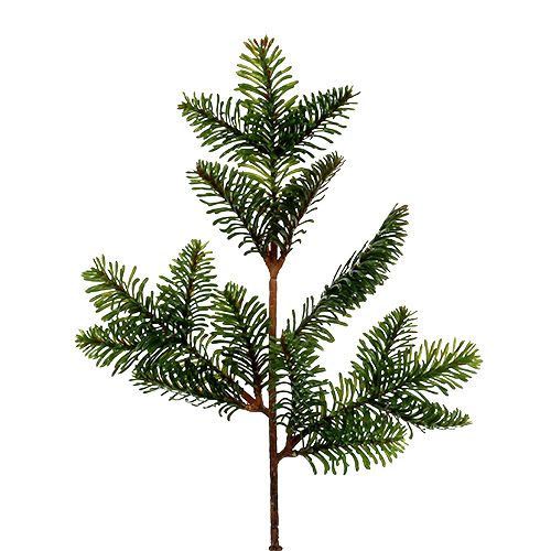 Floristik24 Dirbtinė eglės šaka 36cm žalia 2vnt