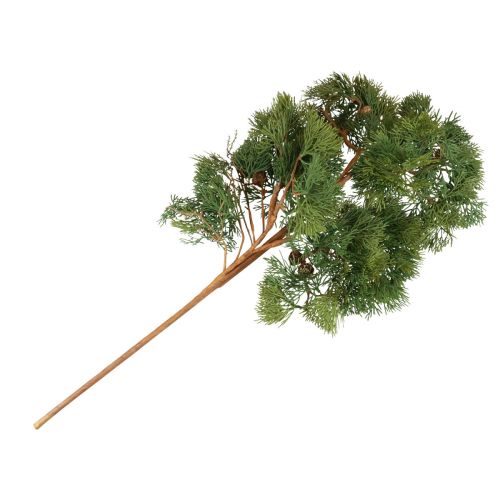 daiktų Dirbtinės eglės šakos eglės žalios kedro šakelės spurgai 85cm