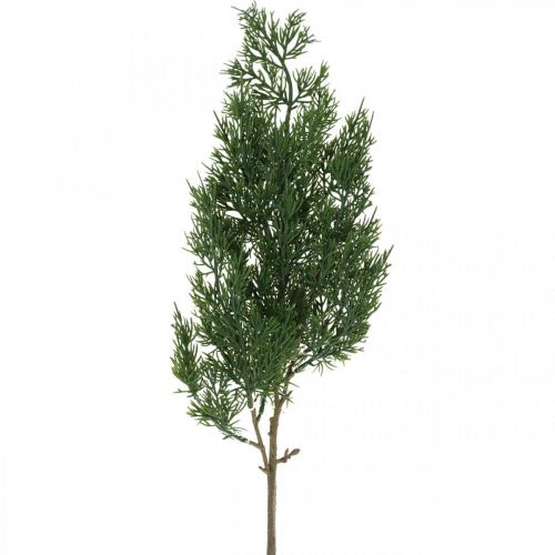 Floristik24 Dekoratyvinė šakelė Thuja Dirbtinė kipariso šakelė Kalėdų žalia 81cm