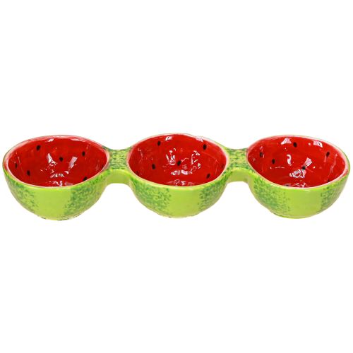 daiktų Tapų rinkinys Arbūziniai dubenys Keraminiai 8,5×28cm 1vnt