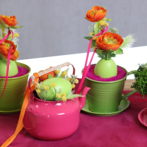 daiktų Arbatinukas, nostalgiško kaimiško stiliaus, dekoratyvus svetainei ar virtuvei, 15 cm