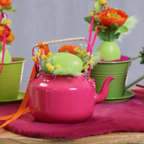 daiktų Arbatinukas, nostalgiško kaimiško stiliaus, dekoratyvus svetainei ar virtuvei, 15 cm