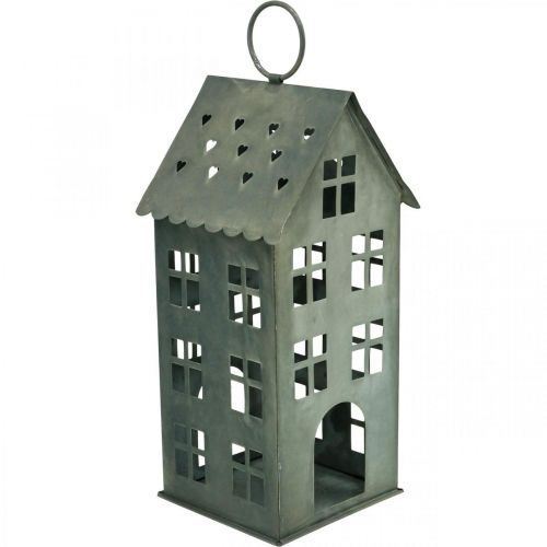 Floristik24 Lichthaus arbatos žvakidės laikiklis Metalinis arbatos žibintuvėlis H31,5cm