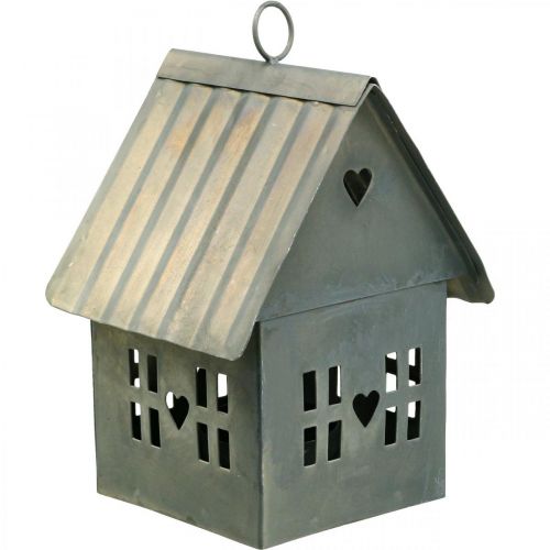 Floristik24 Lichthaus arbatinės žvakutės laikiklis metalinis pakabinimui H12,5cm