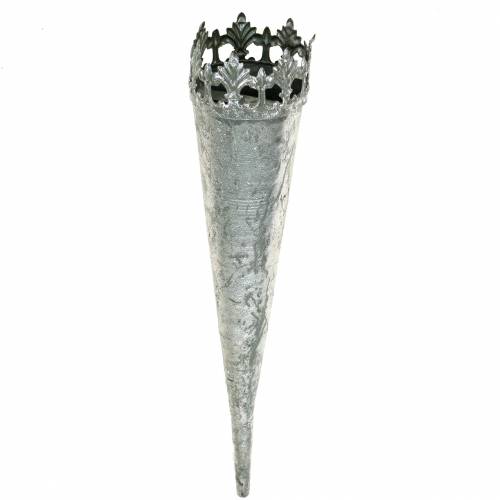 daiktų Žvakės laikiklis sidabrui klijuoti Ø5cm H24cm 4vnt