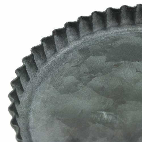 Floristik24 Dekoratyvinių plokščių kepimo formų rinkinys cinko Ø7,8–11,5 cm H1,3 cm