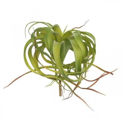 daiktų Tillandsia dirbtinis klijuoti šviesiai žalias dirbtinis augalas 30cm