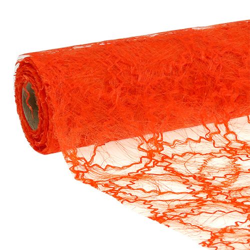 Floristik24 Stalo juosta Sizotwist Orange 30cm 5m