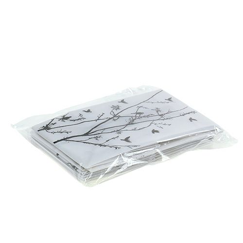 Floristik24 Stalo dekoravimo plastikinis maišelis su motyvu 10x8x15cm 8vnt