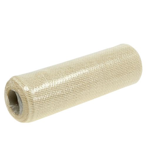 daiktų Stalo takelis džiuto juostelė balinta 30cm 5m