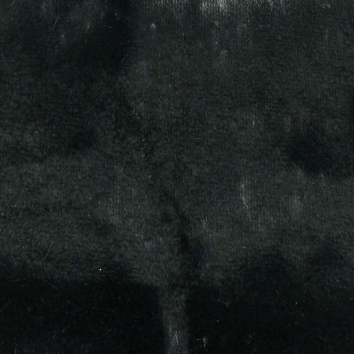 Floristik24 Stalo bėgikas dirbtinio kailio juodas Stalo juostos dekoratyvinis kailis 15×200cm