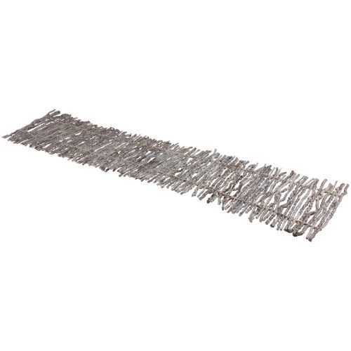 daiktų Stalo takelio medžio dekoratyvinių šakų apdaila natūrali balta 89×20,5cm