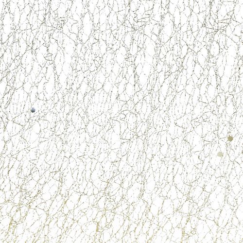 Floristik24 Stalo bėgikas Stalo takelis Champagne Glitter W35cm L200cm