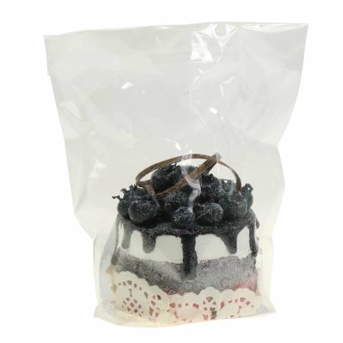 Floristik24 Deco tartlets mėlynių maisto replika 7cm