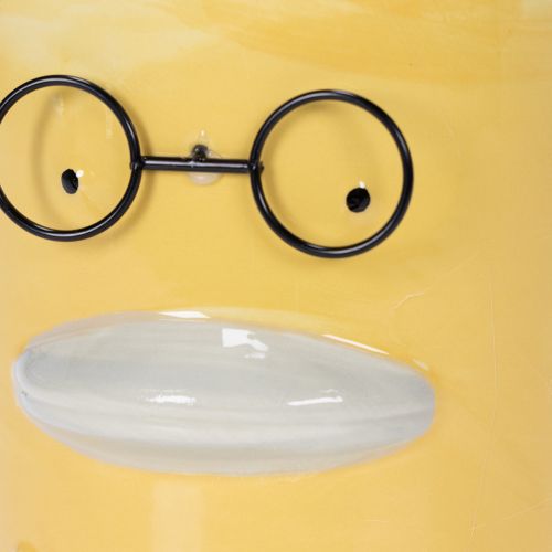 daiktų Cilindrinė dekoratyvinė keraminė ančių vaza stilingiems namams, 13 cm, 2 vnt.