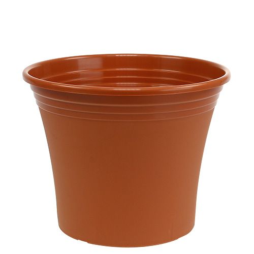 Floristik24 Puodas “Irys” plastikinis terakotinis Ø29cm H24cm 1 vnt