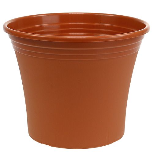 Floristik24 Puodas “Irys” plastikinis terakotinis Ø43cm H35cm 1 vnt