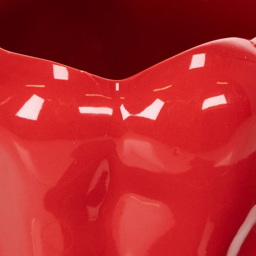 daiktų Paprikos formos keraminis vazonas moderniam virtuvės dekorui, tinkantis bet kokiam interjero stiliui, 13 cm, 2 vnt.