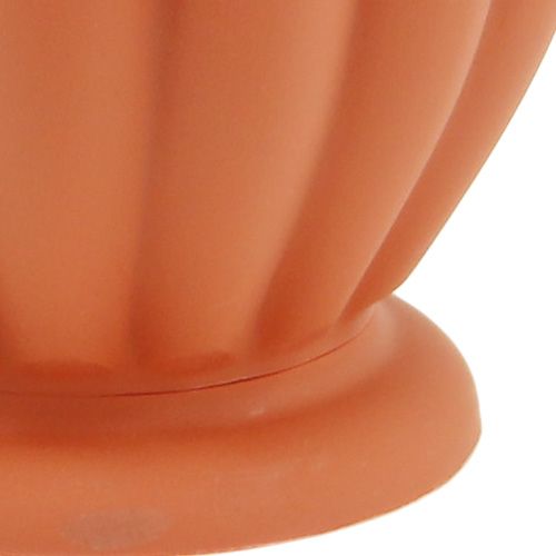 daiktų Plastikinis gėlių vazonas su terakotos pagrindu Ø 15cm - 21cm, 1 vnt.