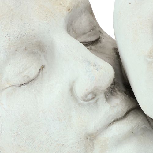 daiktų Svajojančios poros akmens biustas, įsimylėjėlių figūrėlė, aukštis 29,5 cm